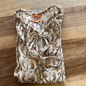 Tory Burch Seahorse Silk top